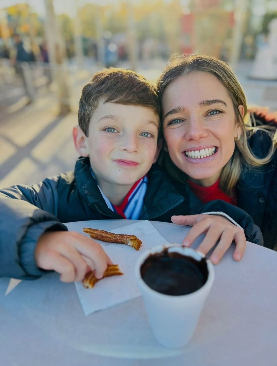 Diego Korol y su familia