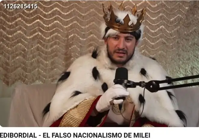 Tomás Rebord sobre el discurso de Milei sobre Malvinas 1