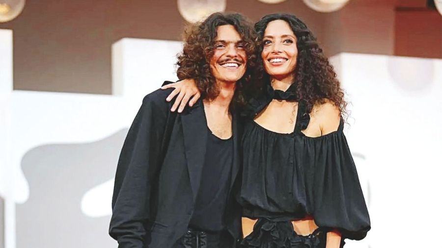 Ailín Salas en el Festival de Venecia