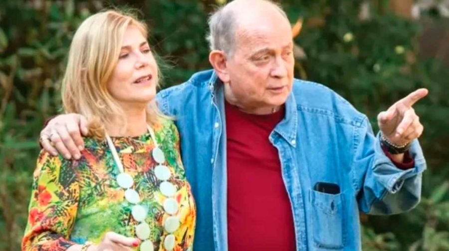 Chiche Gelblung con Cristina Seoane