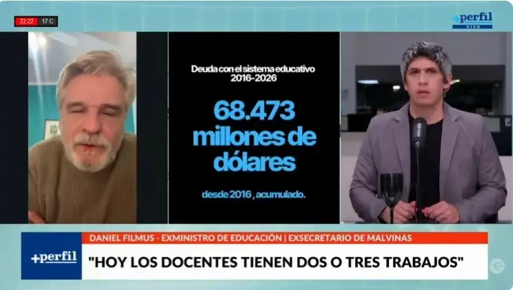 Daniel Filmus en QR 1