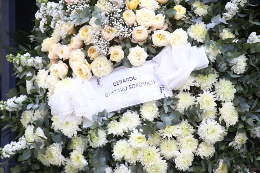 El último adiós de Chiche Gelblung / Créditos: RS Fotos