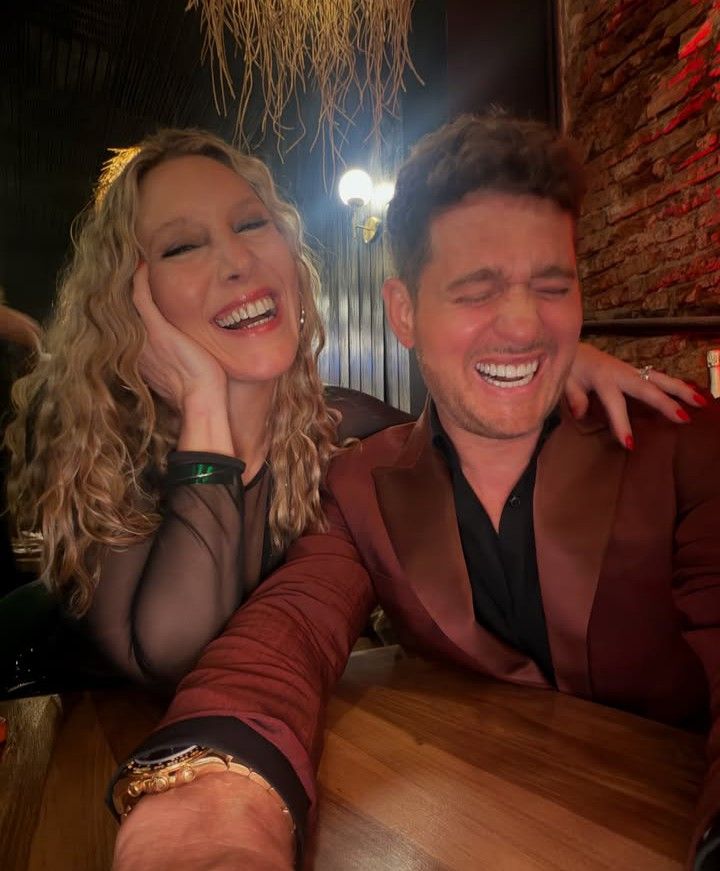 Michael Bublé y Daniela Lopilato