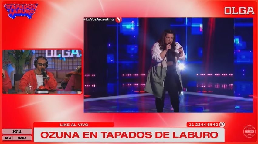 Ozuna y Luz Gaggi