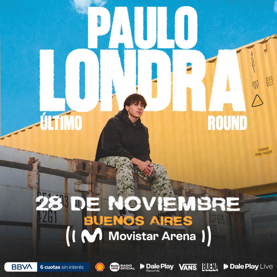 Paulo Londra en el Movistar Arena