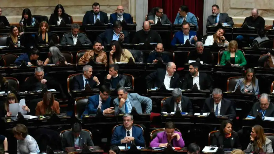 Sesión en Diputados