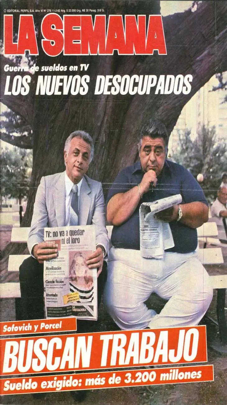 Tapa Revista La Semana