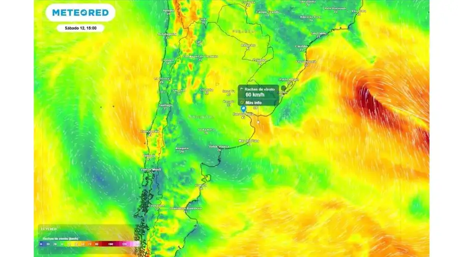 Una Sudestada irrumpirá en Buenos Aires desde el viernes 11