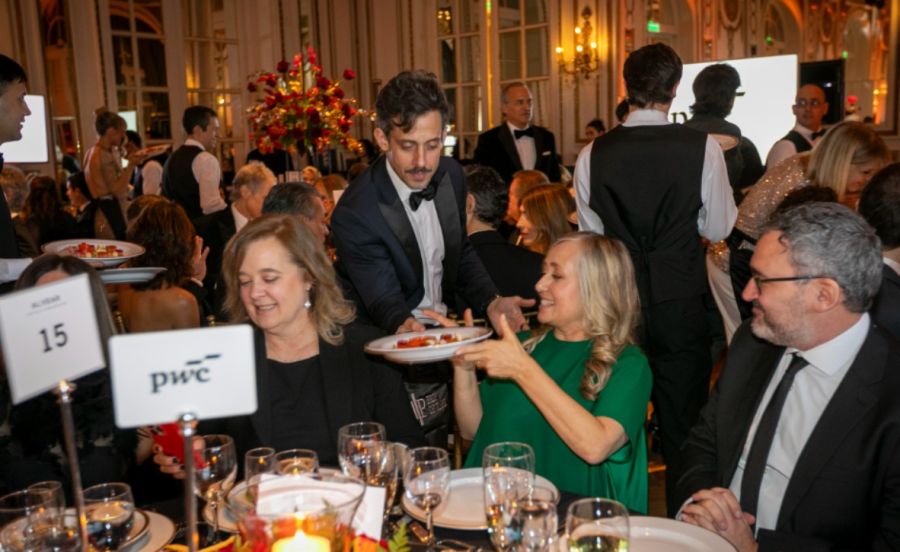 Agustín Aristarán en la 27ª edición de la gala solidaria de Fundaleu