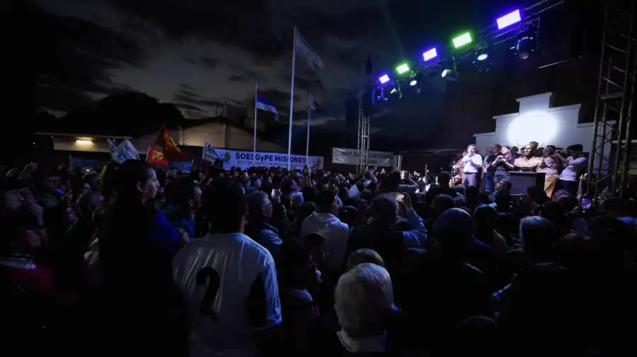 Axel Kicillof acto en Misiones 09092026