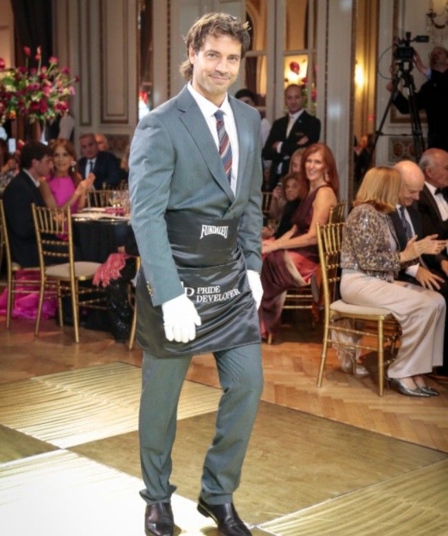 Benjamín Alfonso en la 27ª edición de la gala solidaria de Fundaleu