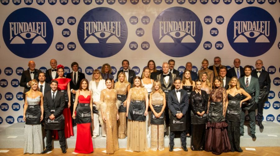 Celebridades en la gala de Fundaleu 