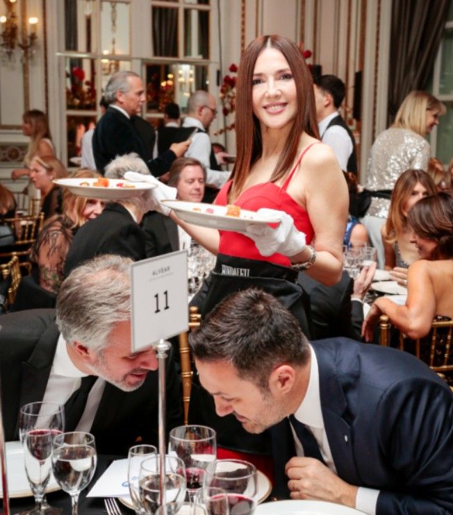 Cristina Pérez en la 27ª edición de la gala solidaria de Fundaleu