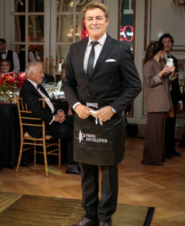 Gabriel Corrado en la 27ª edición de la gala solidaria de Fundaleu