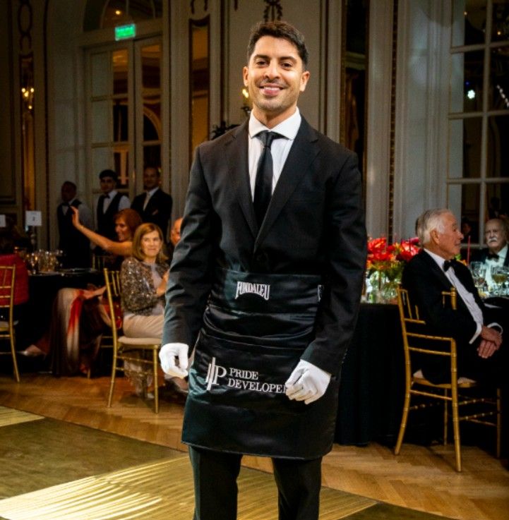 Gastón Edul en la 27ª edición de la gala solidaria de Fundaleu