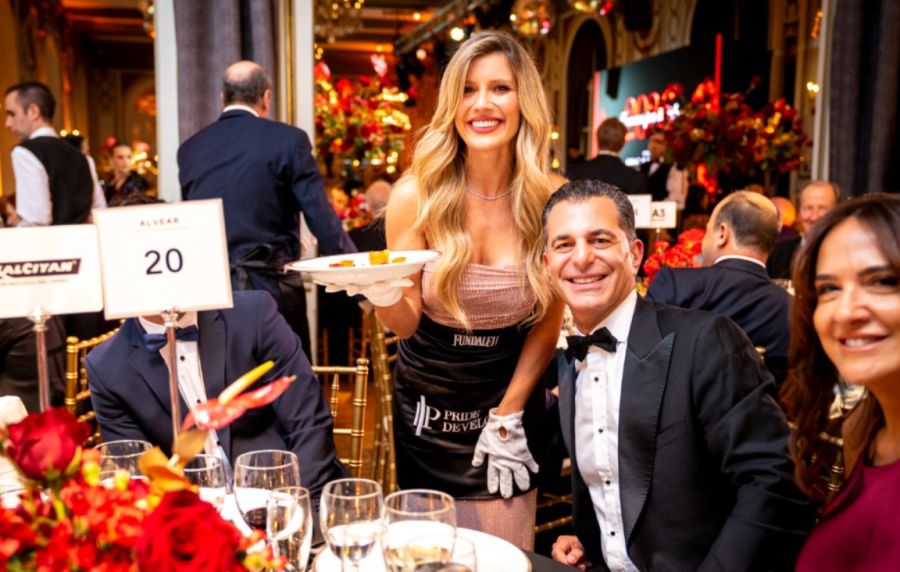 Laurita Fernández en la 27ª edición de la gala solidaria de Fundaleu