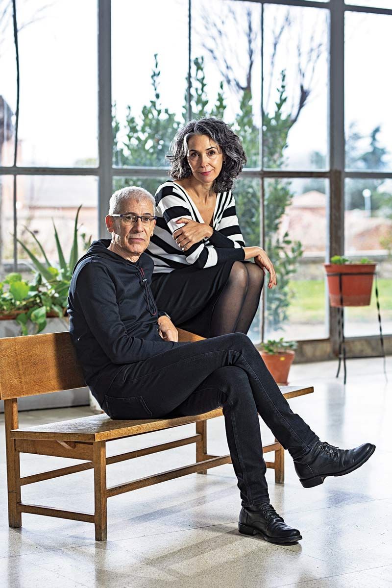 José Ovejro y Edurne Portela