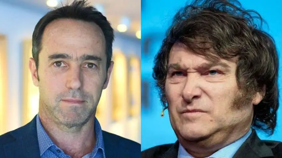 Marcos Galperín y Javier Milei