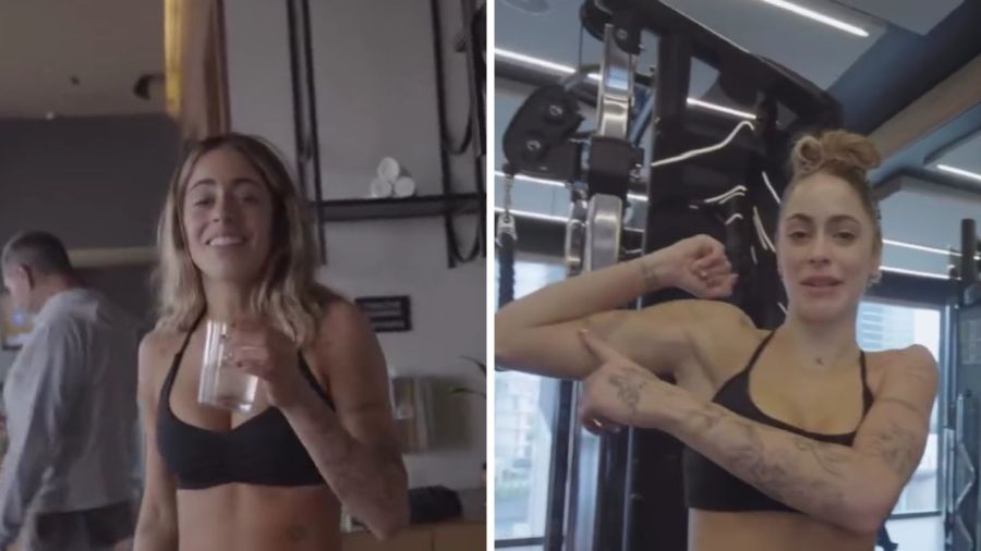 El exigente entrenamiento de Tini Stoessel