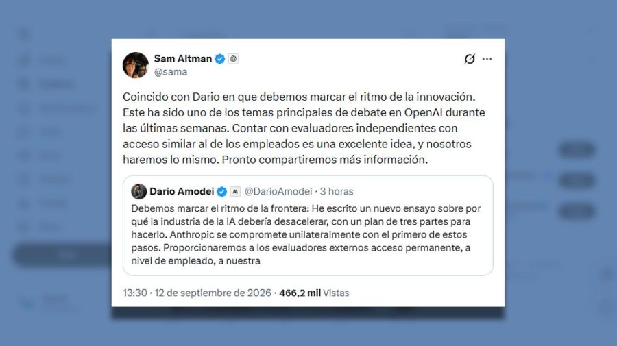 Posteo Sam Altman 