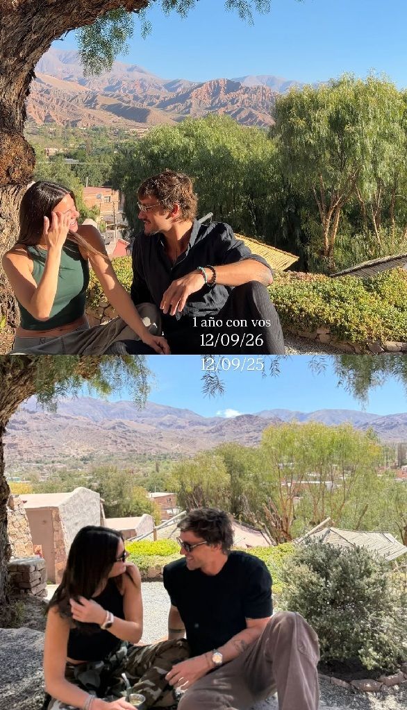 Sofía Jujuy Jiménez y su novio Gustavo Qüerio Hormaechea