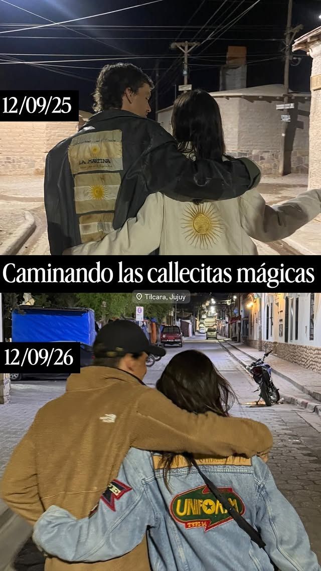 Sofía Jujuy Jiménez y su novio Gustavo Qüerio Hormaechea