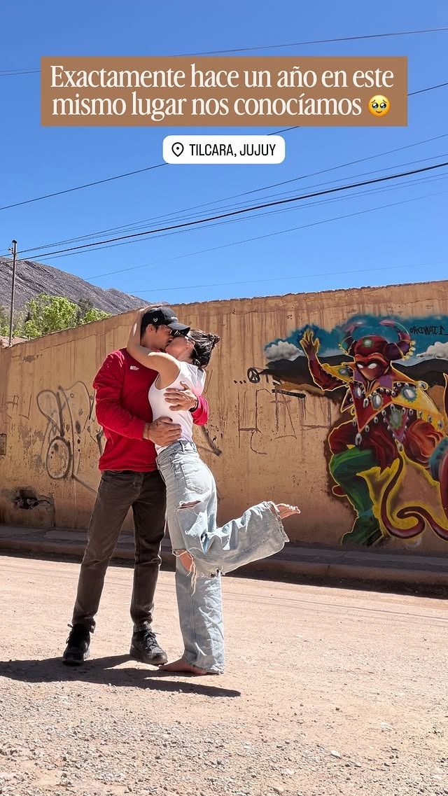 Sofía Jujuy Jiménez y su novio Gustavo Qüerio Hormaechea