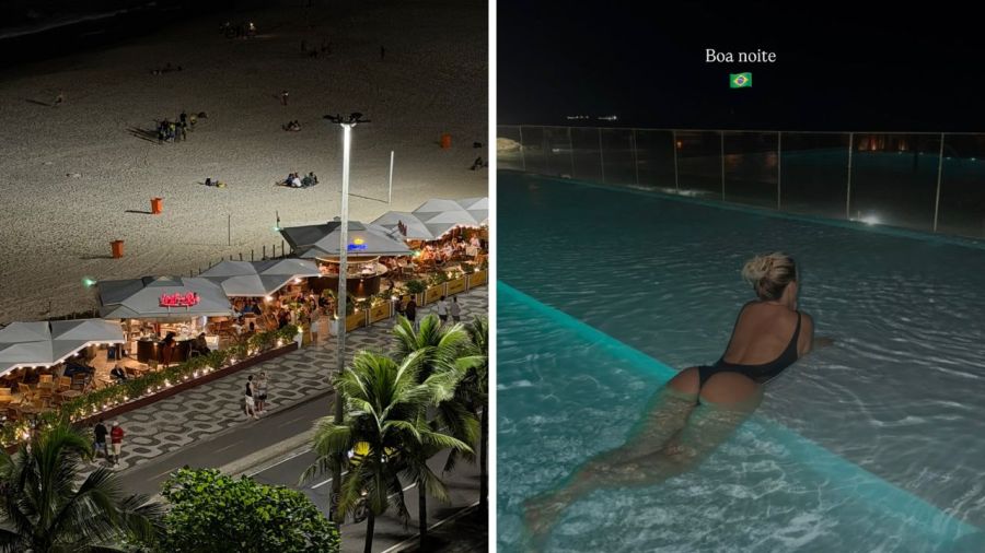 Wanda Nara en Río de Janeiro