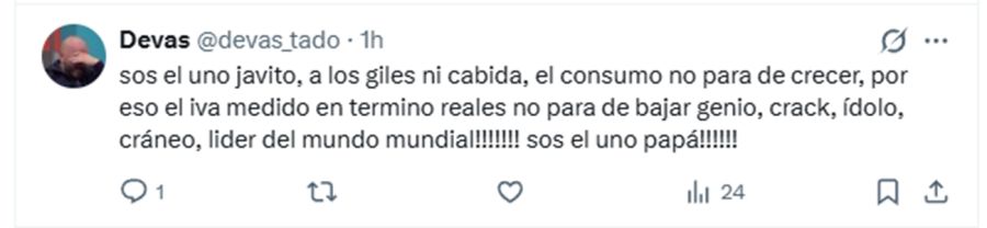 Algunas de las respuestas al festejo libertario del