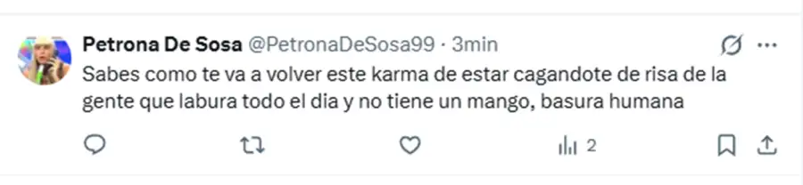 Algunas de las respuestas al festejo libertario del