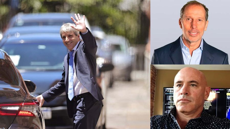 Allegados. Ambos inversores extranjeros tienen nexo con el equipo económico de Luis Caputo.