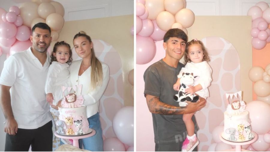 Olivia, la hija de Sofía Calzetti y el Kun Agüero