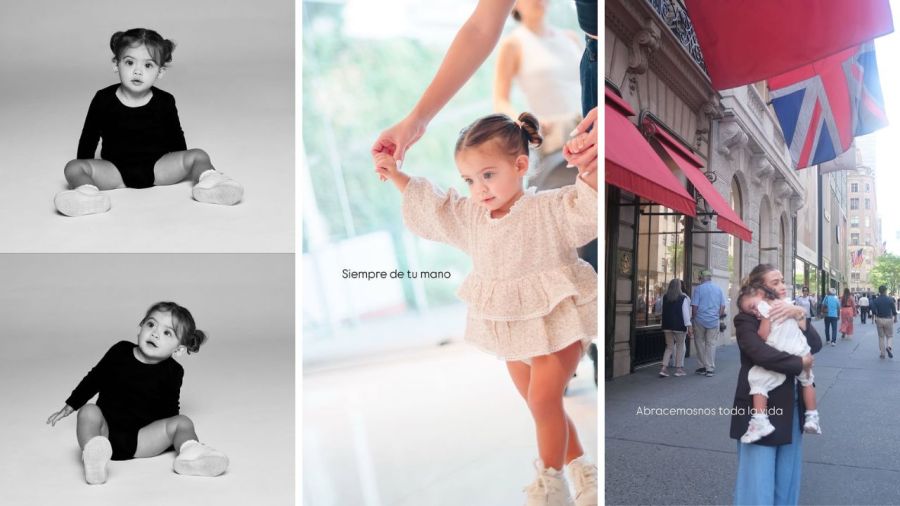 Olivia, la hija del Kun Agüero cumplió 2 años