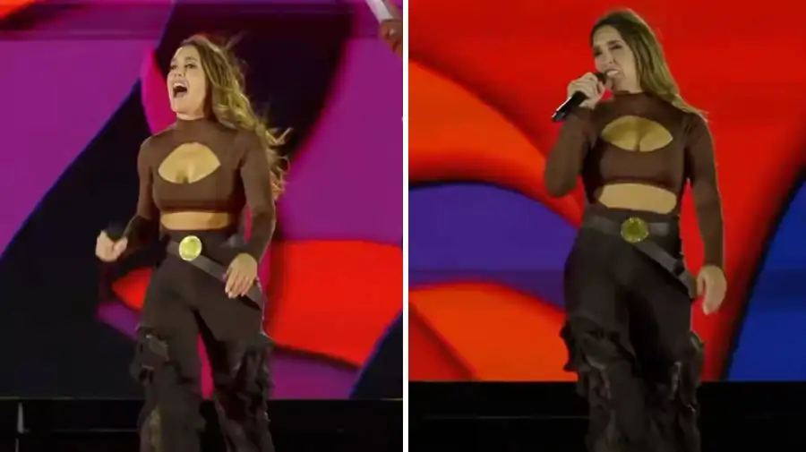 Soledad Pastorutti en la apertura de los Juegos Suramericanos 2026.