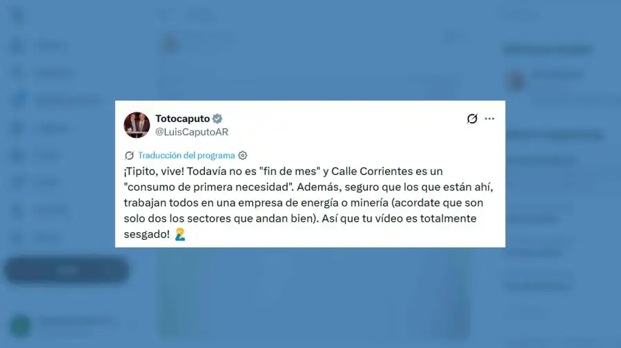 X Luis Caputo