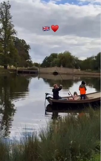 El príncipe Harry con sus hijos
