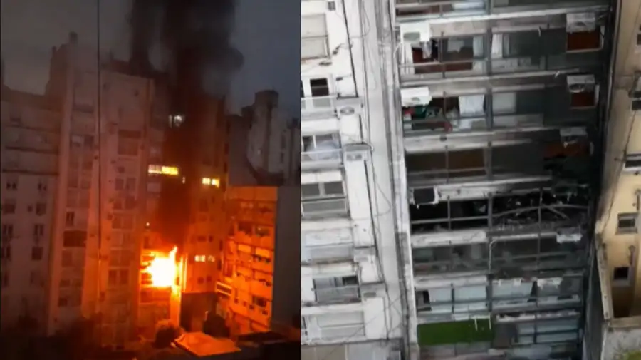 incendio en recoleta