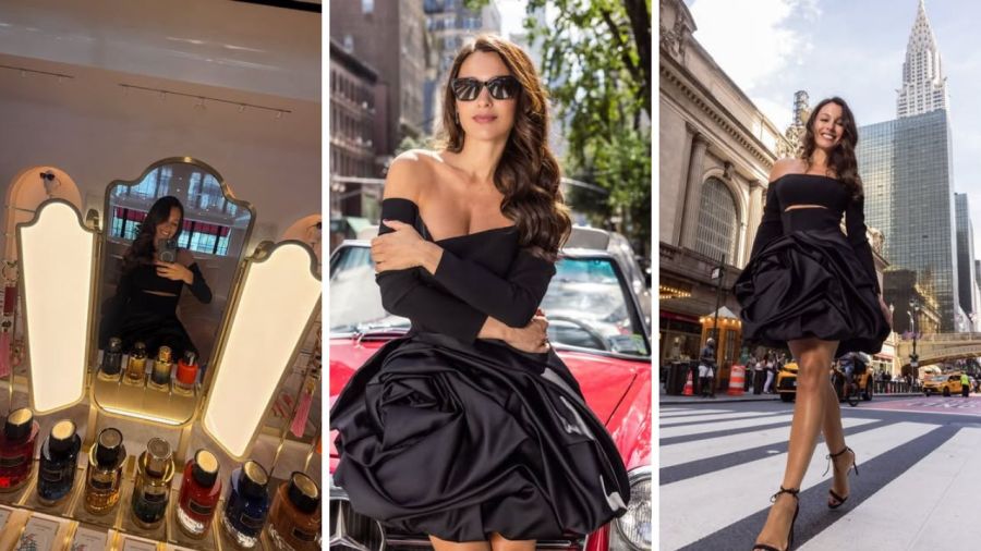 Pampita en Nueva York