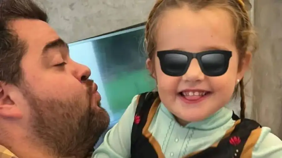 Dario Barassi y su hija