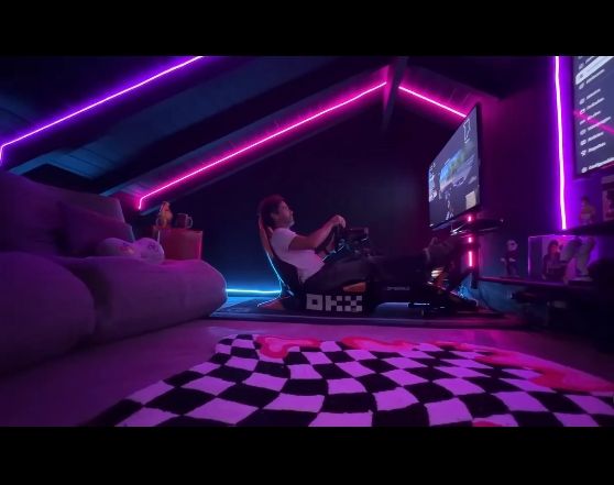 El cuarto gamer de Nicolás Cabré y Rocío Pardo