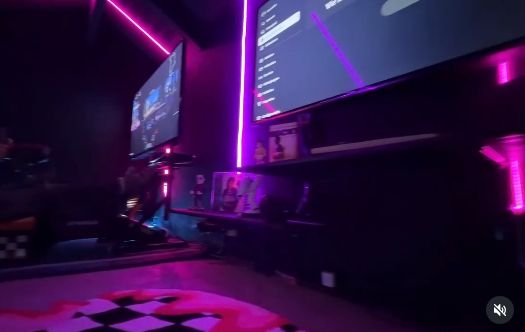 El cuarto gamer de Nicolás Cabré y Rocío Pardo