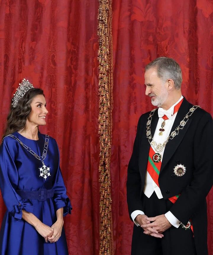 La reina Letizia y el rey Felipe VI