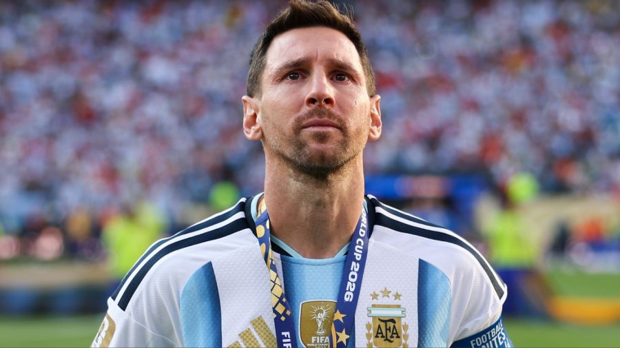 Lionel Messi con la Selección Argentina