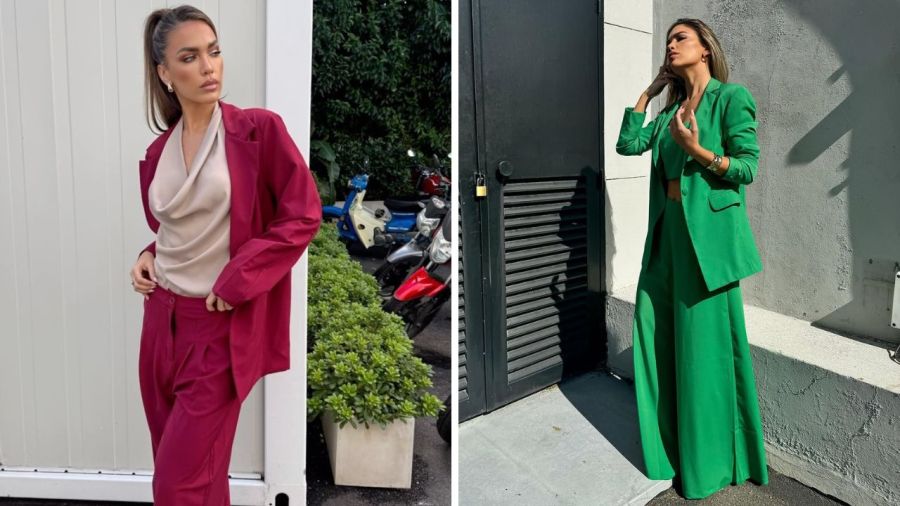 Los looks sastreros de Rocío Robles