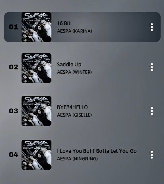 AESPA - SYNK COMPLaeXITY