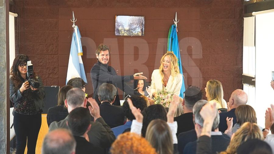 El casamiento de Julieta Prandi y Emanuel Ortega