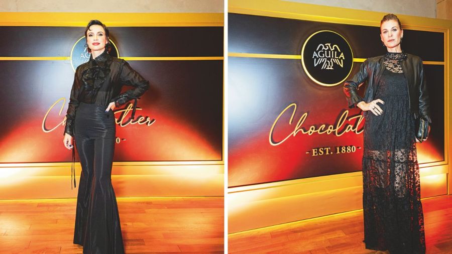 En Caras: Celeste Cid, Belu Lucius y Guillermo Francella