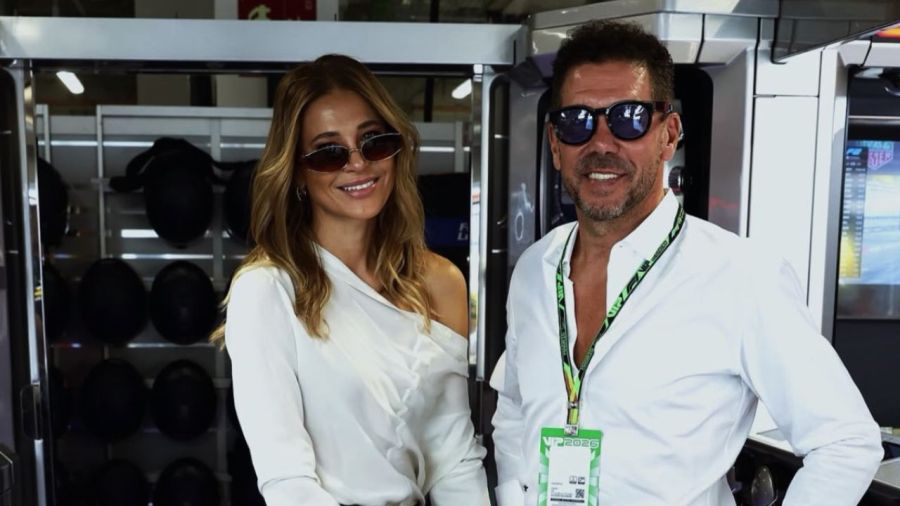 Famosos en la F1, viendo a Franco Colapinto