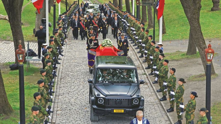 Funeral del Rey Harald V
