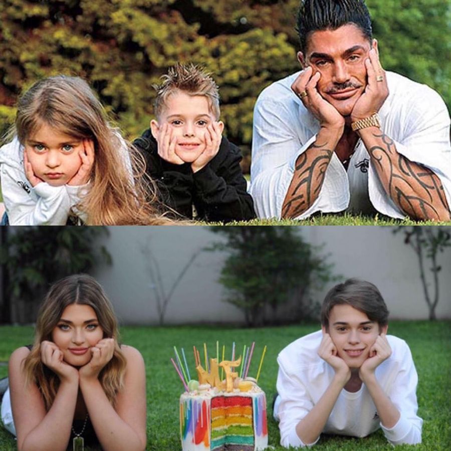 Las mejores fotos de Marta y Felipe Fort cuando era chiquita junto a Ricardo Fort